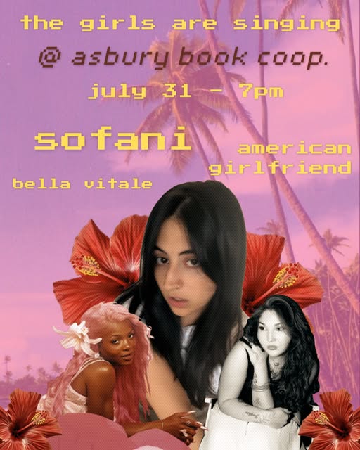 The Girls Are Singing: Sofani, American Girlfriend, Bella Vitale