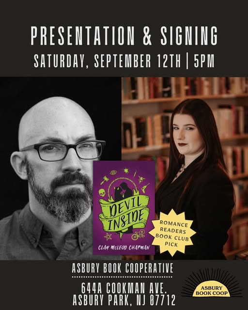 Devil Inside Presentation & Signing with Clay McLeod Chapman
