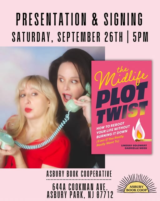 The Midlife Plot Twist: Presentation & Signing