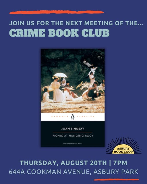 Crime Book Club: Picnic At Hanging Rock
