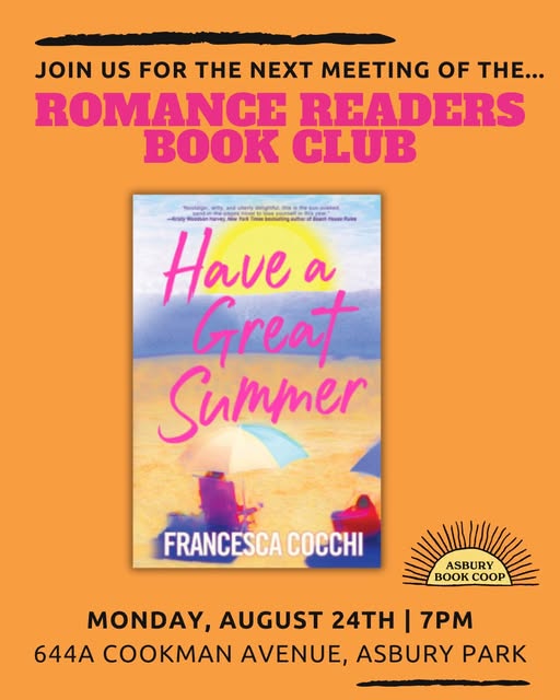 Romance Readers Book Club: Have A Great Summer