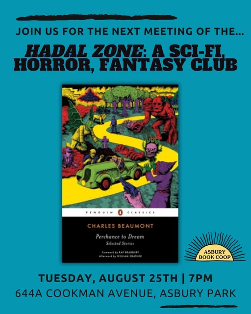 Hadal Zone: A Sci-Fi, Horror, Fantasy Club