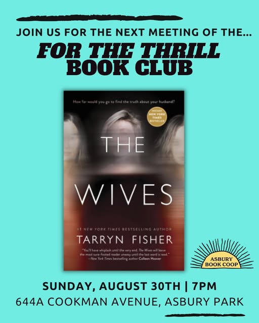'For The Thrill' Book Club: The Wives