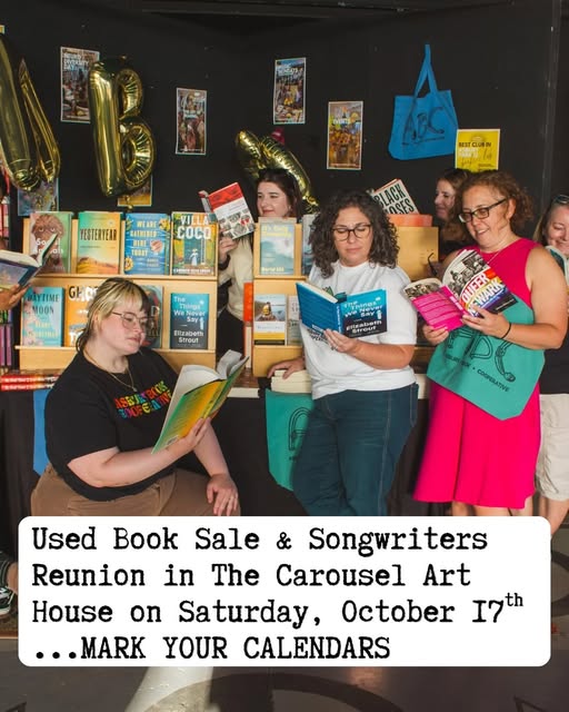 Used Book Sale & Songwriters Reunion