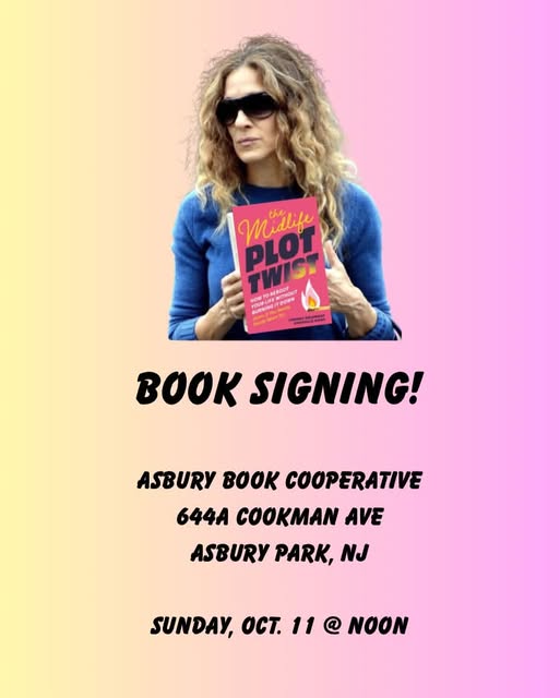 Book Signing: The Midlife Plot Twist