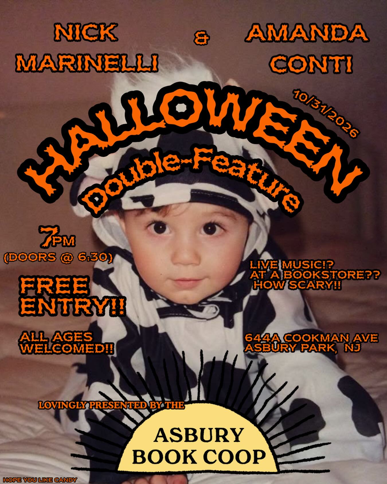 Halloween Double-Feature: Nick Marinelli & Amanda Conti