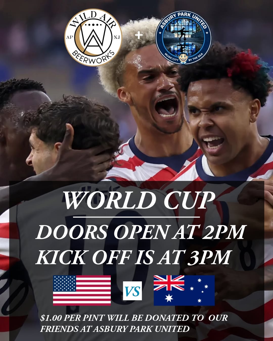 World Cup Viewing: USA vs Australia