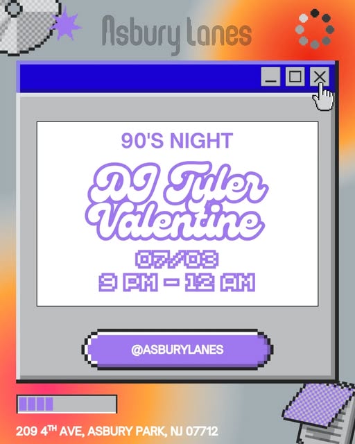 90's Night with DJ Tyler Valentine