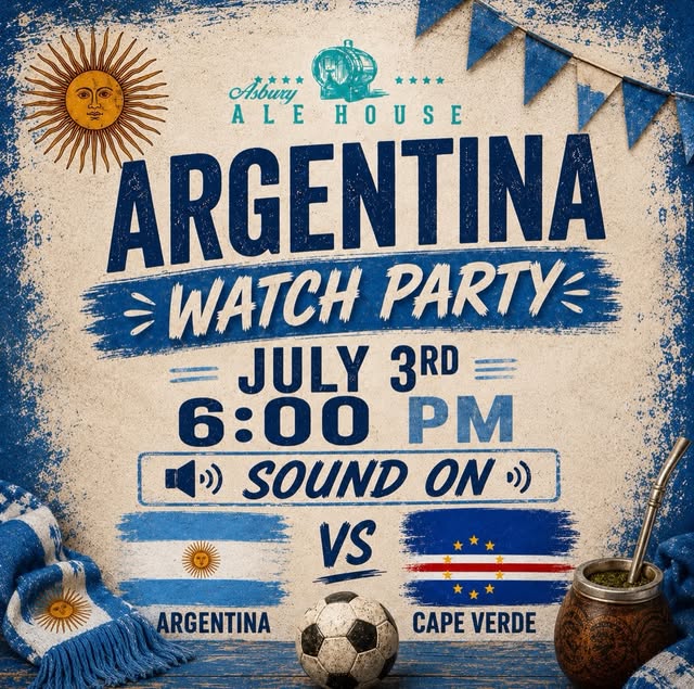 Argentina Watch Party: Argentina vs Cape Verde