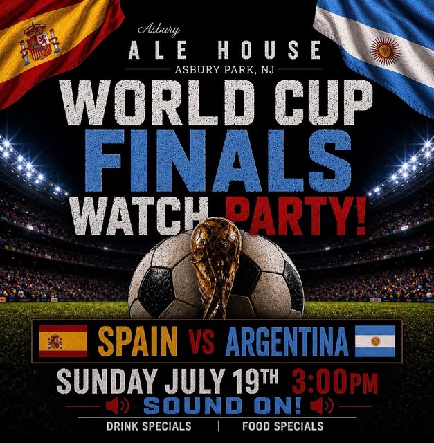 World Cup Finals Watch Party: Spain vs. Argentina