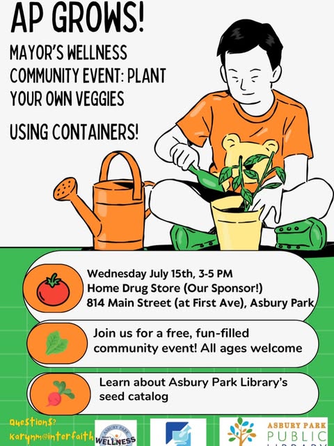 AP Grows! Mayor's Wellness Community Event: Plant Your Own Veggies