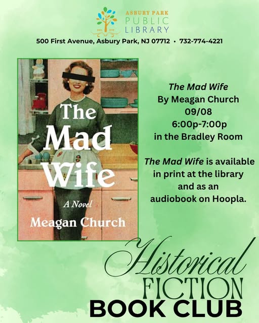 Historical Fiction Book Club: The Mad Wife