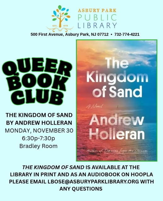 Queer Book Club: The Kingdom of Sand by Andrew Holleran