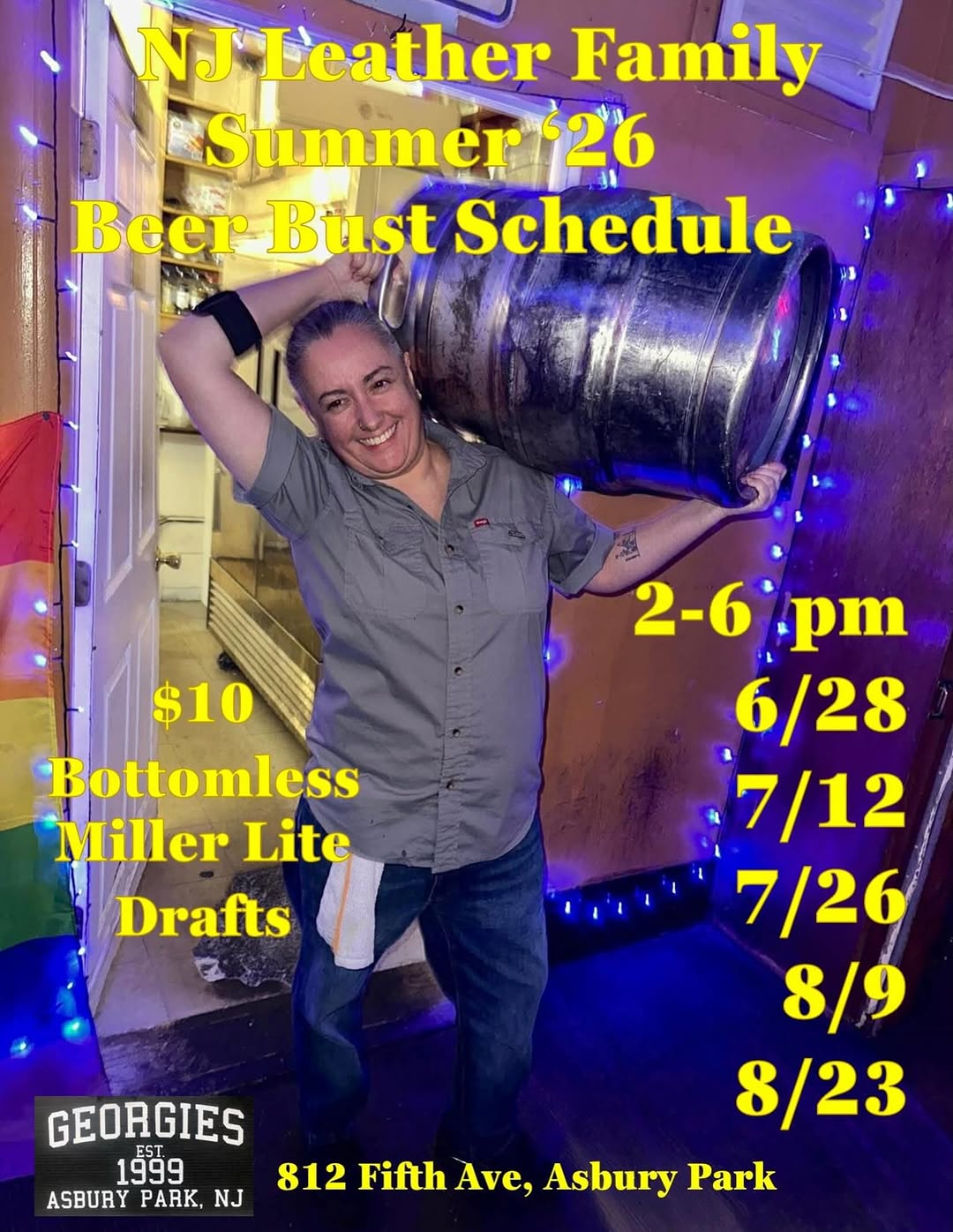 NJ Leather Family Summer Beer Bust