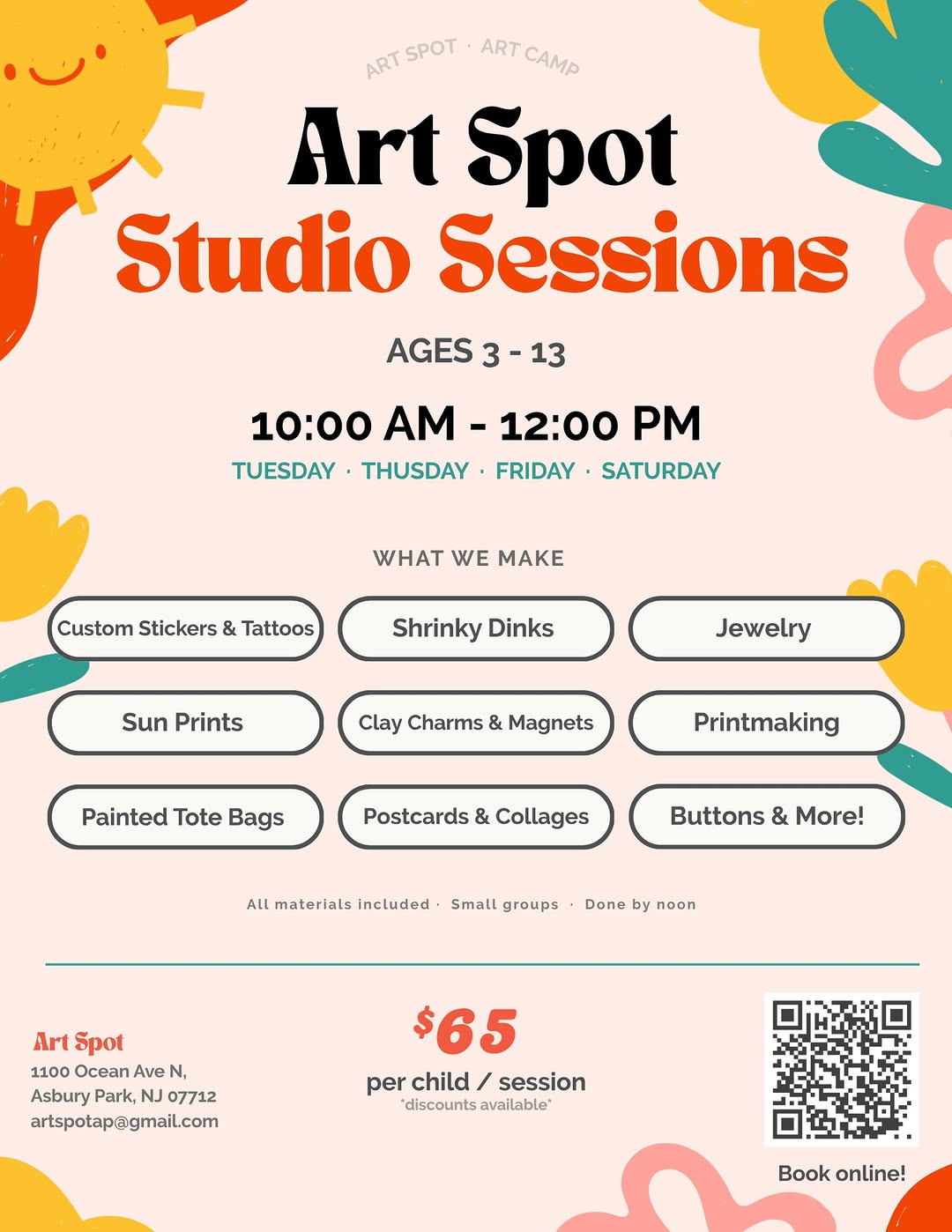 Art Spot Studio Sessions
