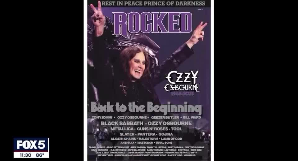 Mark Weiss: Ozzy and Black Sabbath Photo Exhibition Opening