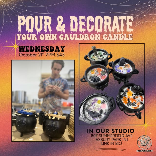 Cauldron Candle Workshop