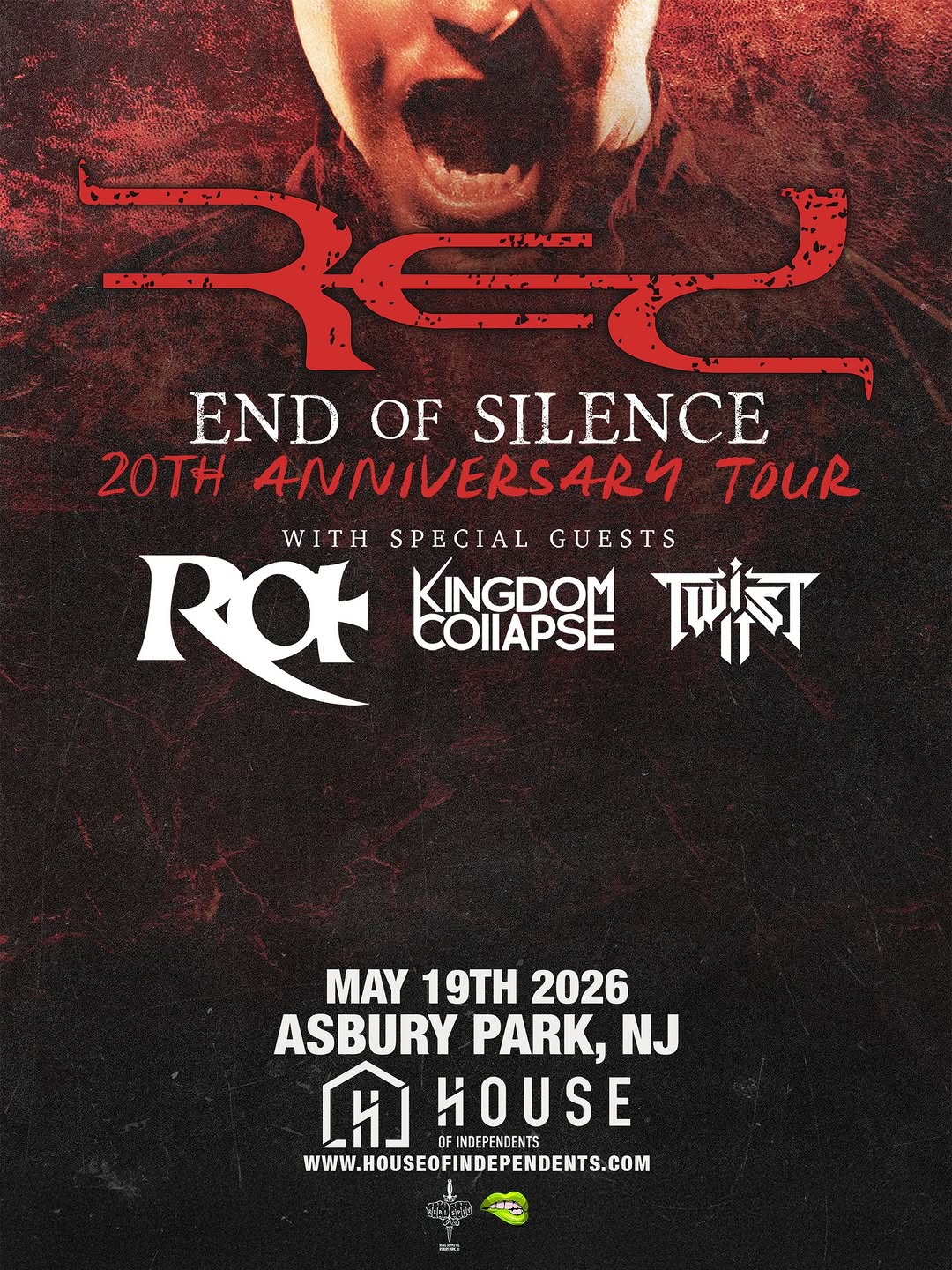 RED End Of Silence 20th Anniversary Tour