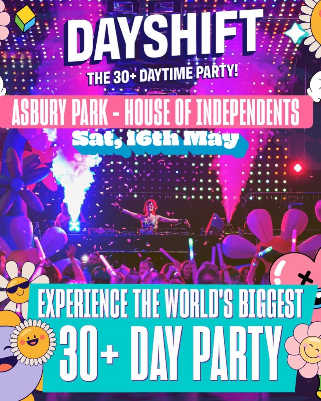 DAYSHIFT: The World’s Biggest 30+ Day Party