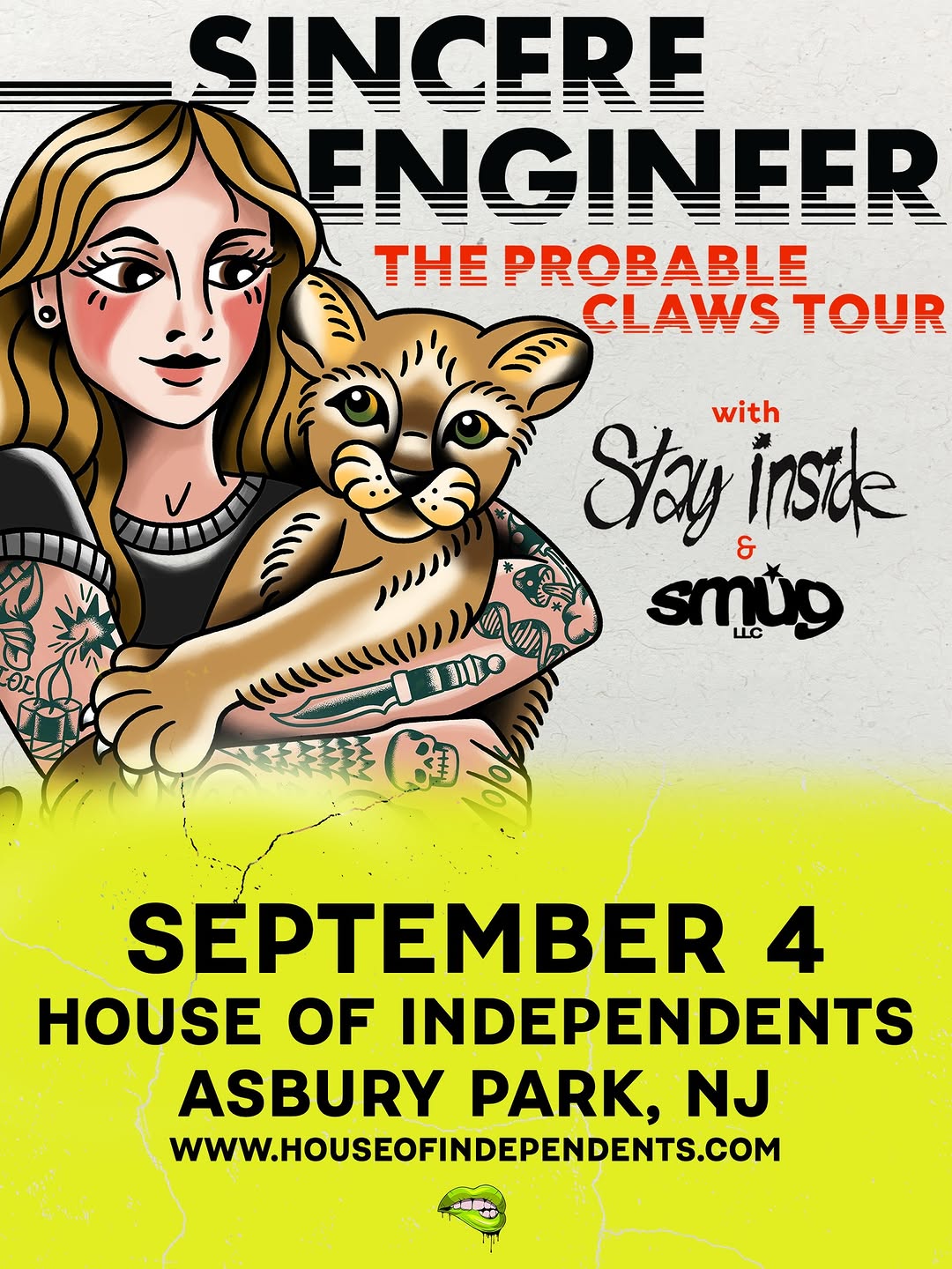 Sincere Engineer: The Probable Claws Tour