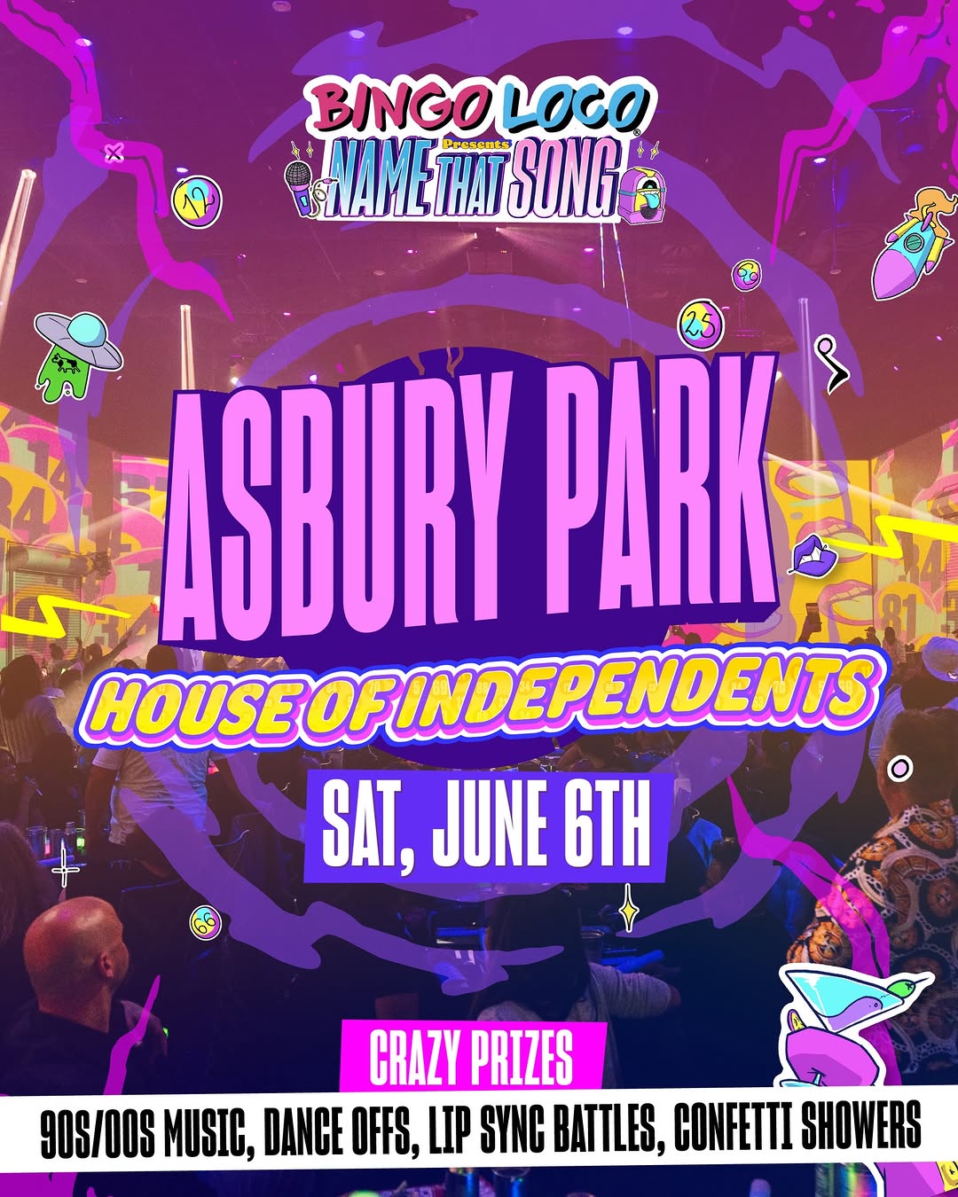 Bingo Loco: Name That Song