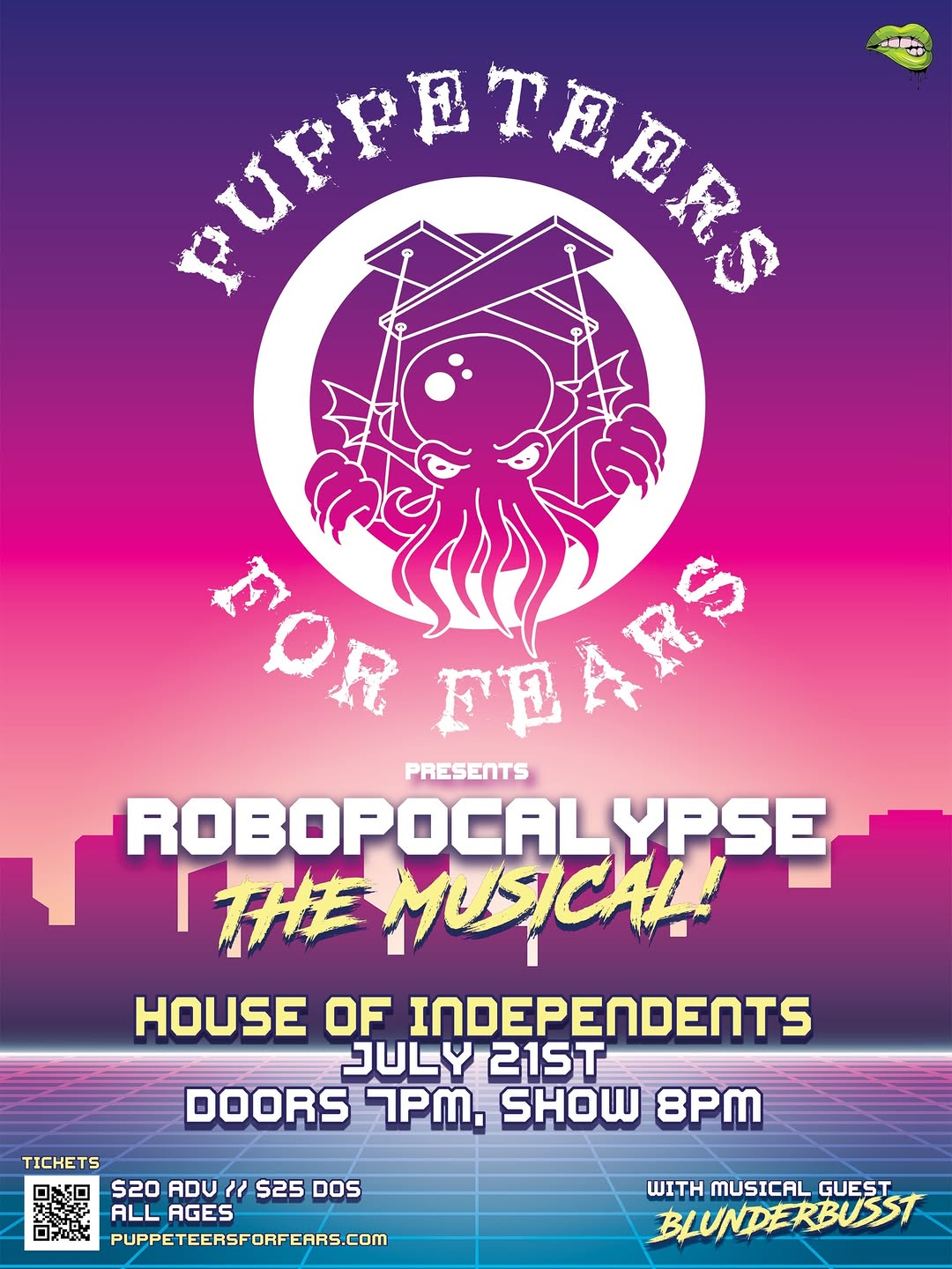 Puppeteers for Fears: Robopocalypse The Musical!