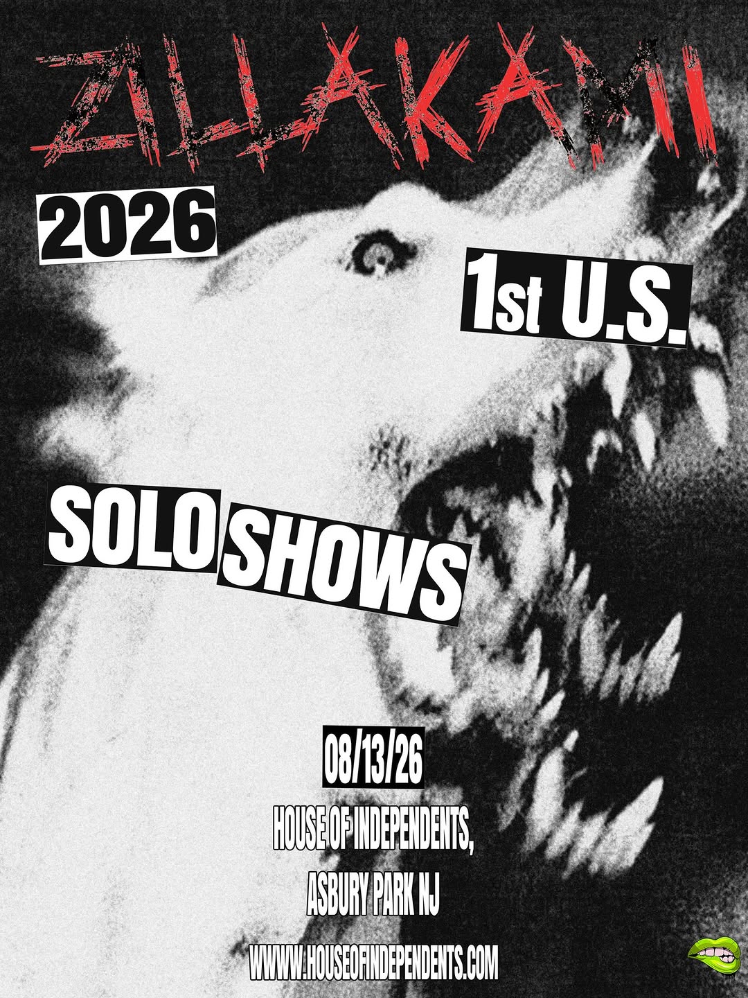 ZillaKami: 1st U.S. Solo Shows 2026