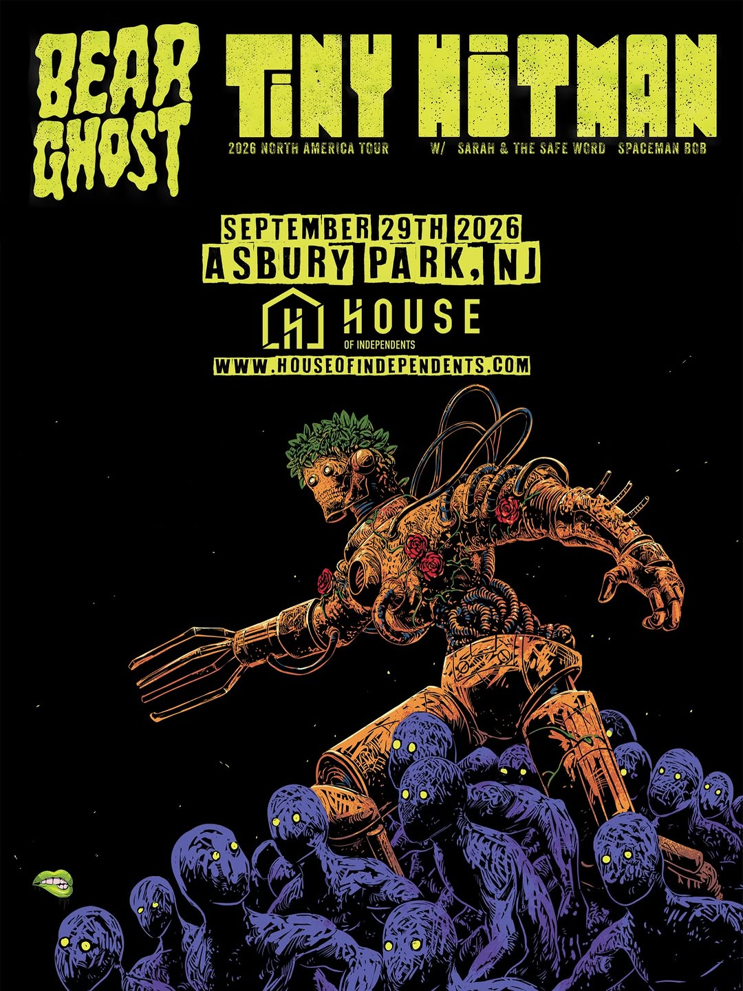 Bear Ghost: Tiny Hitman 2026 North America Tour