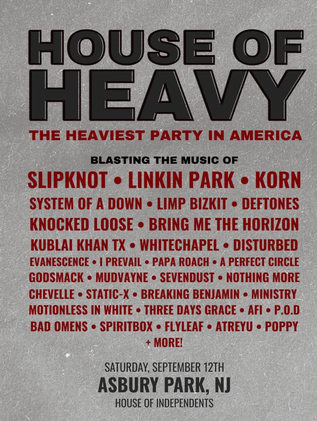 House of Heavy: The Heaviest Party in America