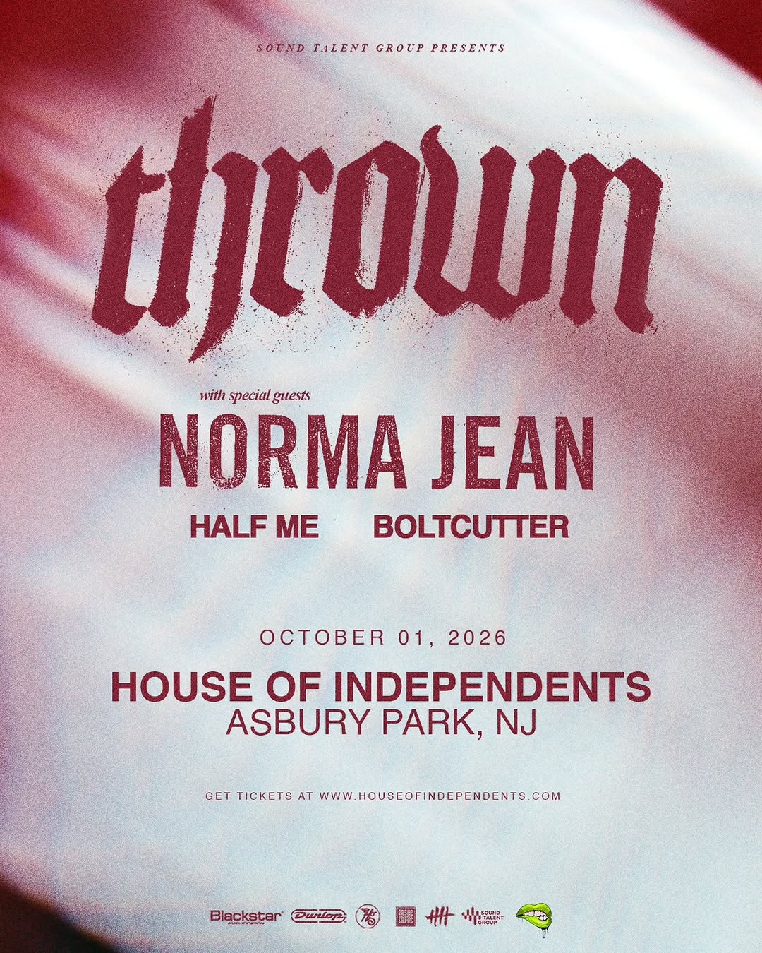 Thrown with Norma Jean, Half Me, and Boltcutter