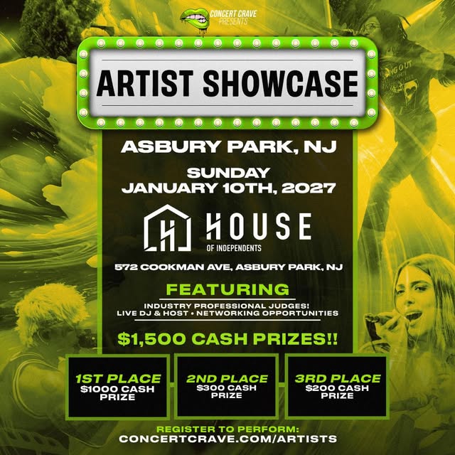 Concert Crave Presents: Artist Showcase