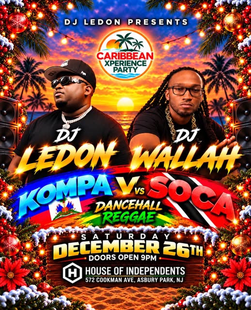 DJ Ledon Presents: Caribbean Xperience Party — Kompa vs Soca
