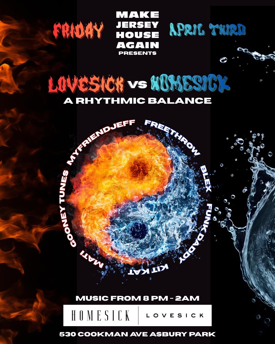 Yin & Yang: Fire vs Water - Lovesick vs Homesick