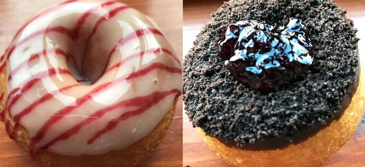 Purple Glaze Donuts etc.