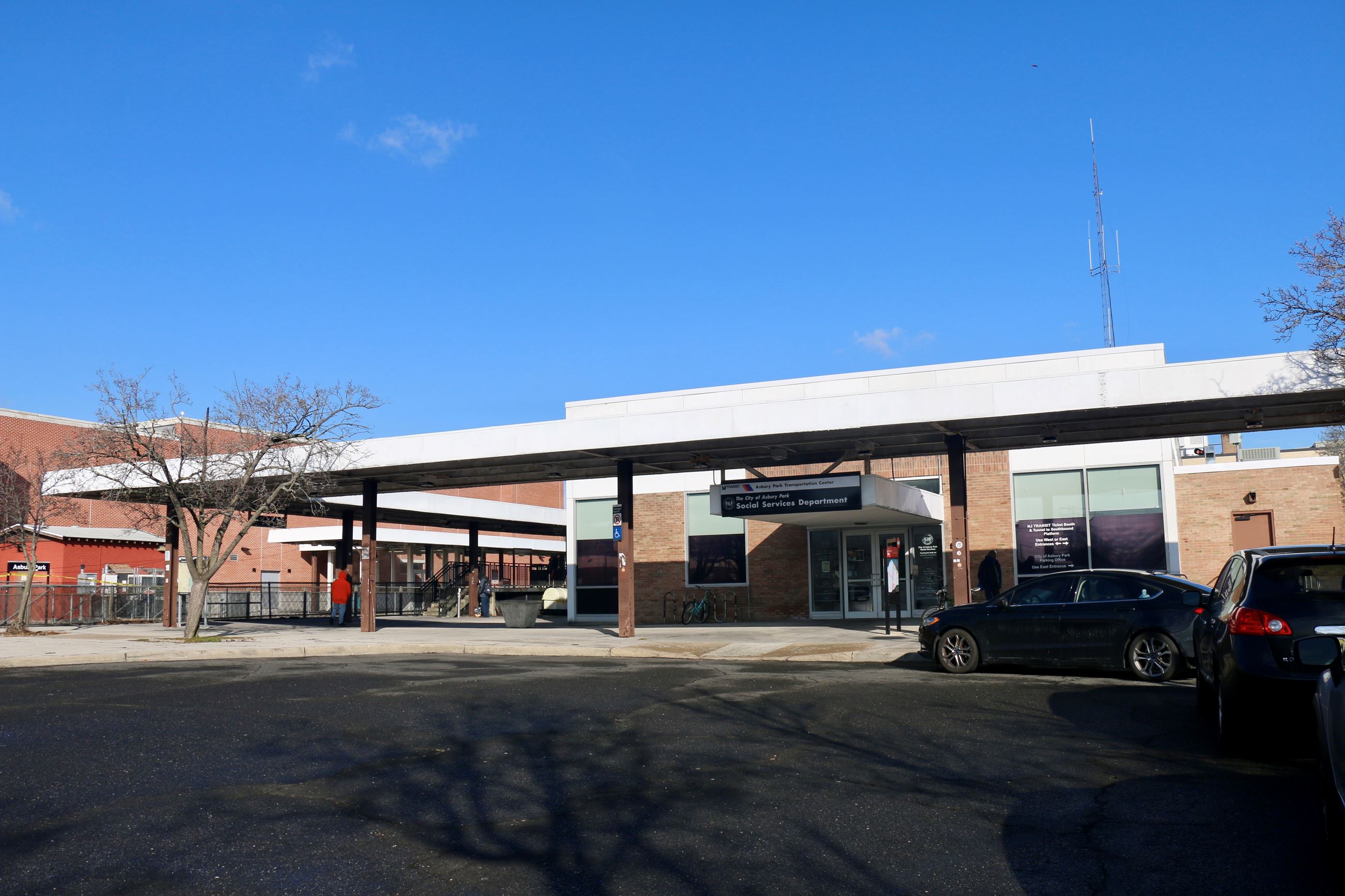 Asbury Park NJ Transit Parking Lot