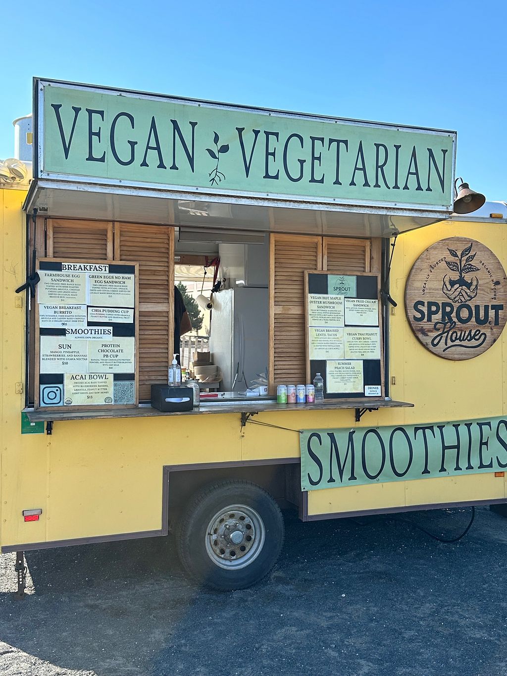 Sprout House Vegan Vegetarian Food Truck