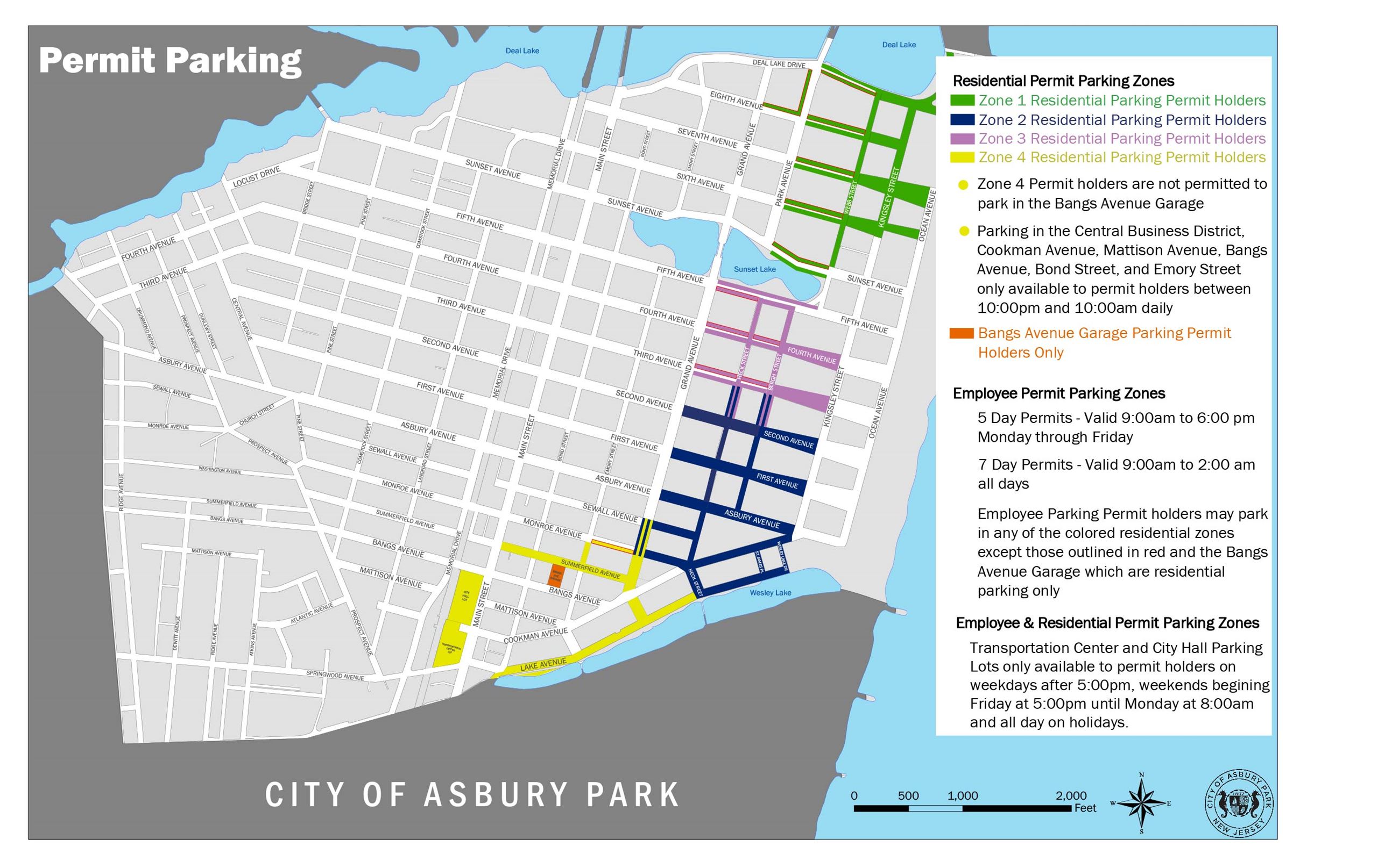 Asbury Park City Hall Parking Lot